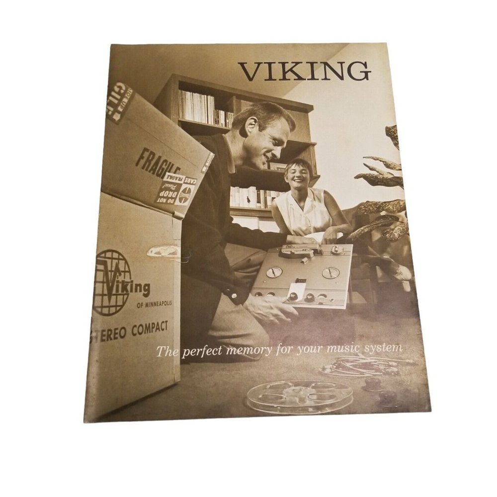 Viking Stereo Booklet HiFi Shop Book Vintage High Fidelity Dealer Minneapolis